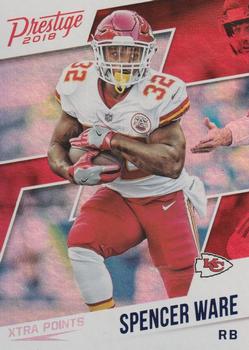 2018 Panini Prestige - Xtra Points Blue #124 Spencer Ware Front