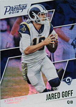2018 Panini Prestige - Xtra Points Green #83 Jared Goff Front