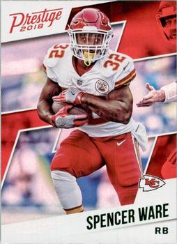 2018 Panini Prestige - Xtra Points Green #124 Spencer Ware Front
