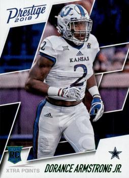 2018 Panini Prestige - Xtra Points Green #258 Dorance Armstrong Jr. Front