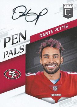 2018 Donruss Elite - Pen Pals #PP-DP Dante Pettis Front