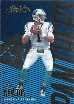 2018 Panini Absolute #13 Cam Newton Front