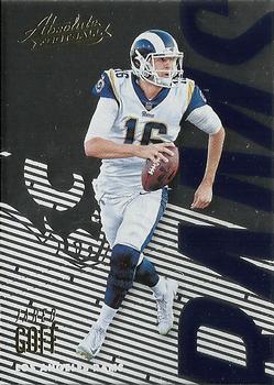 2018 Panini Absolute #52 Jared Goff Front
