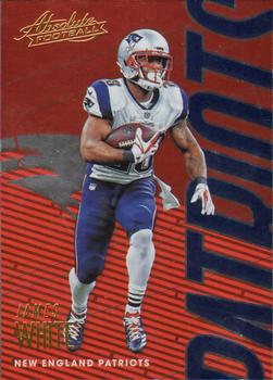 2018 Panini Absolute #67 James White Front