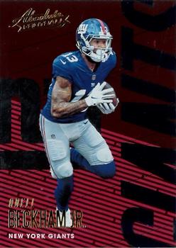 2018 Panini Absolute #73 Odell Beckham Jr. Front