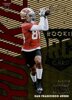 2018 Panini Absolute #139 Richie James Front