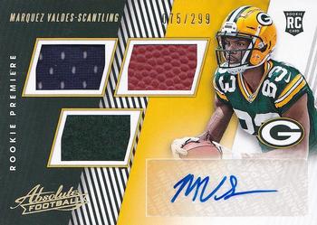 2018 Panini Absolute #186 Marquez Valdes-Scantling Front