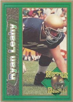 1993 Notre Dame Fighting Irish #NNO Ryan Leahy Front