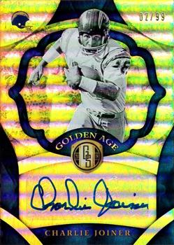 2018 Panini Gold Standard - Golden Age Autographs #GAA-CJ Charlie Joiner Front