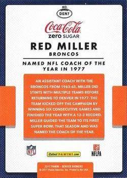 2017 Donruss/Coca Cola Zero Denver Broncos Highlights #DEN7 Red Miller Back