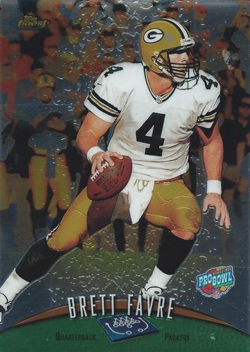 1998-99 Finest Pro Bowl Jumbos #3 Brett Favre Front
