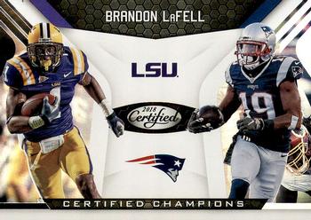 2018 Panini Certified - Certified Champions #12 Brandon LaFell Front