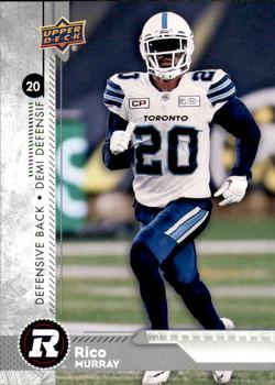 2018 Upper Deck CFL #126 Rico Murray Front