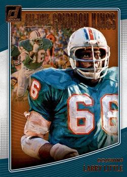 2018 Donruss - All-Time Gridiron Kings #AGK-15 Larry Little Front