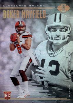 2018 Panini Illusions #2 Baker Mayfield / Vinny Testaverde Front