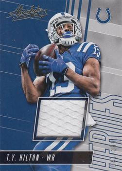 2018 Panini Absolute - Absolute Heroes Memorabilia #AHM-TH T.Y. Hilton Front