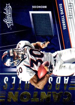 2018 Panini Absolute - Canton Absolutes #CA-TD Terrell Davis Front