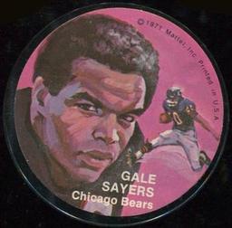 1971 Mattel Instant Replay Records #NNO Gale Sayers Front