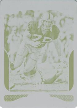 2017 Panini Certified - Plates and Patches Printing Plates Yellow #111 Howie Long Front