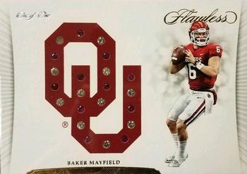 2018 Panini Flawless Collegiate - Flawless Player Team Gems #7 Baker Mayfield Front