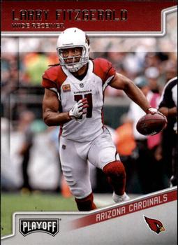 2018 Panini Playoff #3 Larry Fitzgerald Front