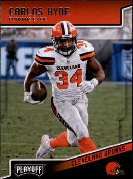 2018 Panini Playoff #45 Carlos Hyde Front
