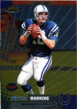 1999 Finest - Super Bowl Promos #7 Peyton Manning Front