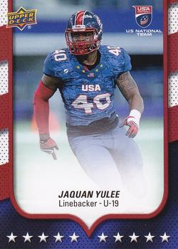 2016 Upper Deck USA Football #40 Jaquan Yulee Front