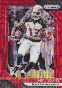 2018 Panini Prizm - Prizm Red Wave #14 Mike Evans Front