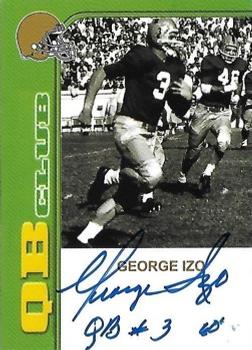 2003-09 TK Legacy Notre Dame Fighting Irish - QB Club Autographs #QB17 George Izo Front