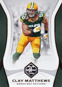 2018 Panini Limited #37 Clay Matthews Front