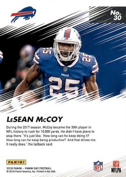 2018 Panini Day Kickoff #30 LeSean McCoy Back