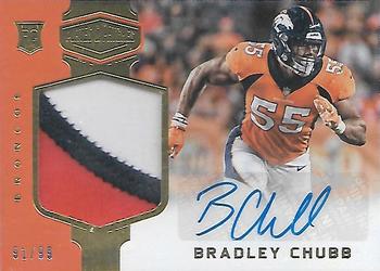 2018 Panini Plates & Patches #240 Bradley Chubb Front