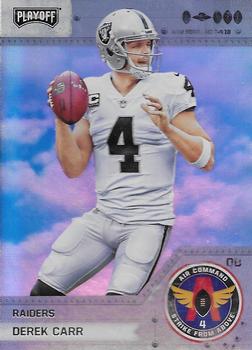 2018 Panini Playoff - Air Command Strike from Above #17 Derek Carr Front