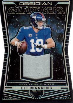 2018 Panini Obsidian - Galaxy Gear Relics #GG-22 Eli Manning Front