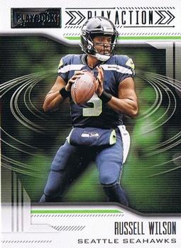 2018 Panini Playbook - Play Action #10 Russell Wilson Front
