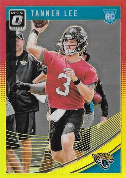 2018 Donruss Optic - Red and Yellow #133 Tanner Lee Front