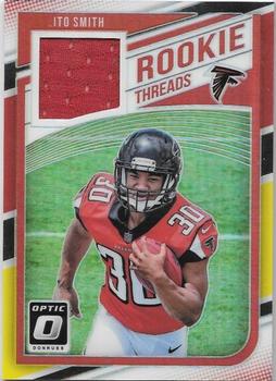2018 Donruss Optic - Rookie Threads Red and Yellow #RT-IS Ito Smith Front