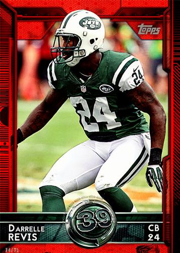 2015 Topps 5x7 - Red 5x7 #374 Darrelle Revis Front