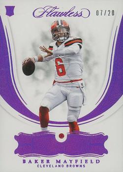 2018 Panini Flawless #101 Baker Mayfield Front