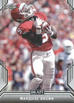2019 Leaf Draft #52 Marquise Brown Front
