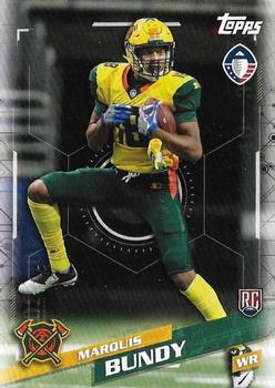 2019 Topps AAF #68 Marquis Bundy Front