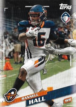2019 Topps AAF #107 Rannell Hall Front