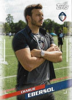 2019 Topps AAF #131 Charlie Ebersol Front