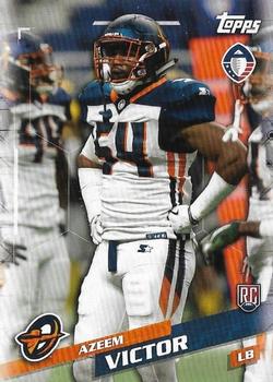 2019 Topps AAF #143 Azeem Victor Front