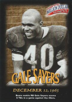 1997 Fleer - Million Dollar Moments Voided #17 Gale Sayers Front