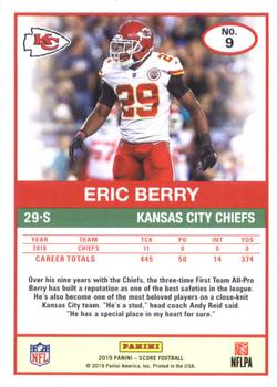 2019 Score #9 Eric Berry Back