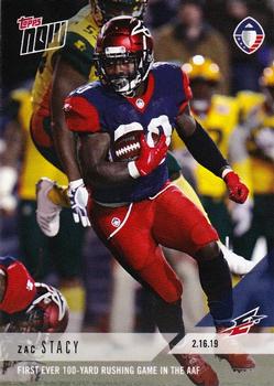 2019 Topps Now AAF #9 Zac Stacy Front