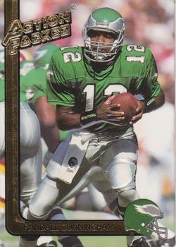1991 Action Packed NFLPA/MDA Awards #16 Randall Cunningham Front