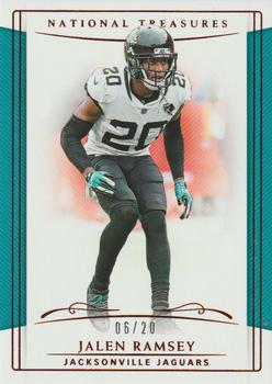 2018 Panini National Treasures - Jersey Number Red #43 Jalen Ramsey Front